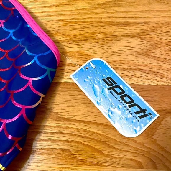 🎉SPORTI mermaid foil micro-back one-piece swimsuit - Picture 8 of 17